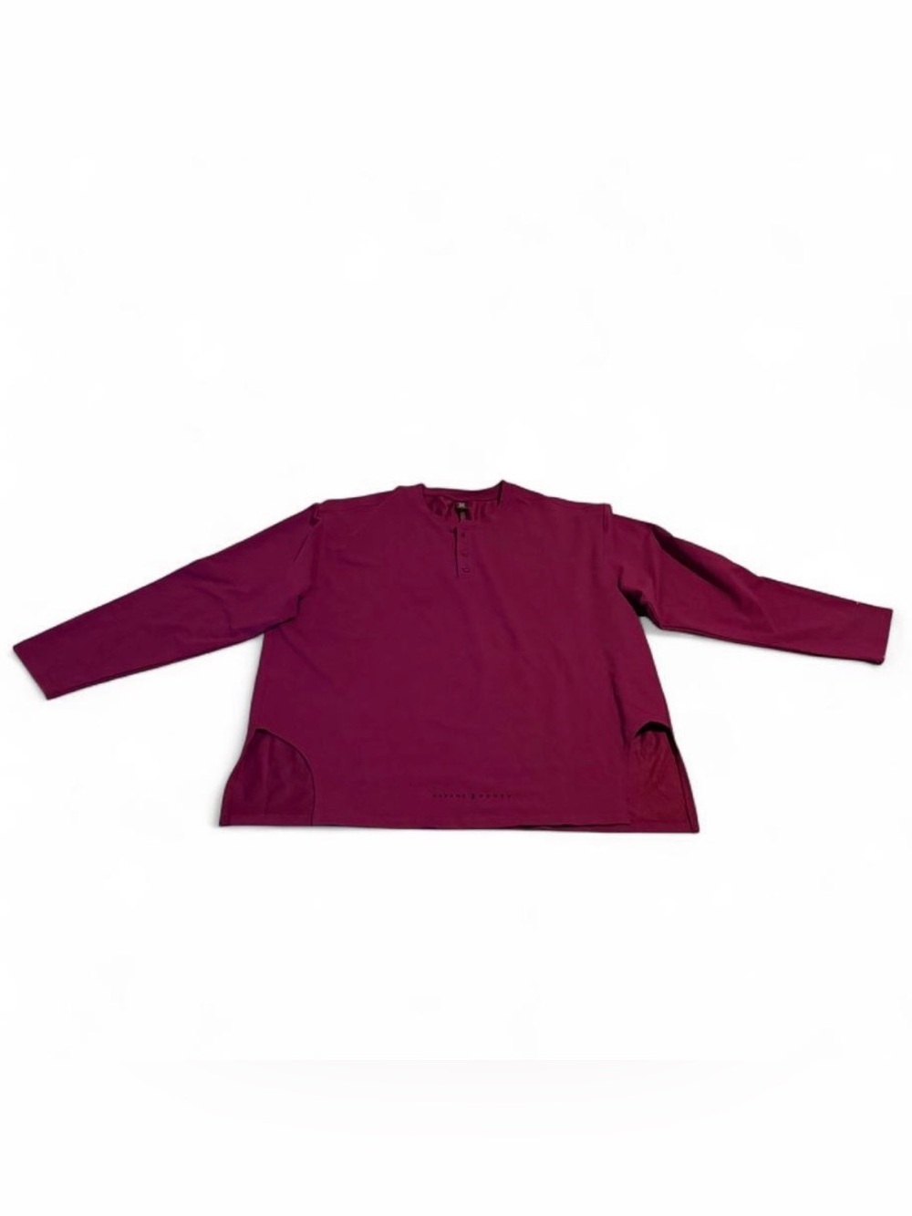 Savage X Fenty Kids Long-Sleeve Henley Top - Plum